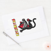 Catisfaction Rechteckiger Aufkleber (Umschlag)