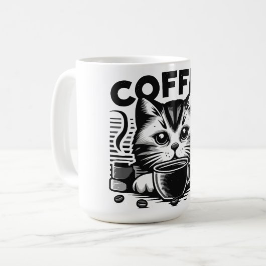 Catitude-Tasse Kaffeetasse (Vorderseite Links)
