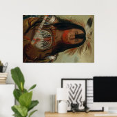 Catlin Native American Art Poster (Heimbüro)