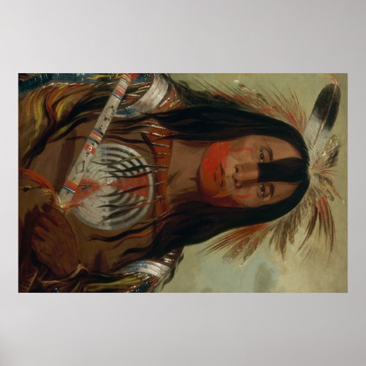 Catlin Native American Art Poster (Vorne)