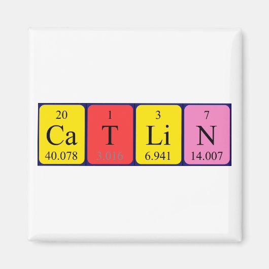 Catlin Periodenmagnet Magnet (Vorne)