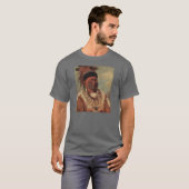 Catlin Ureinwohner-Kunst T-Shirt (Vorne ganz)