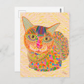 Catloaf Postkarte (Vorne/Hinten)