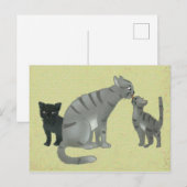 Catlove Postkarte (Vorne/Hinten)