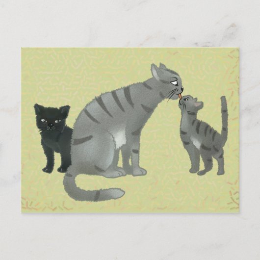 Catlove Postkarte (Vorderseite)