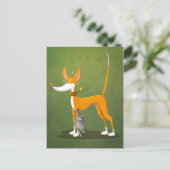 Catlover Postkarte (Stehend Vorderseite)