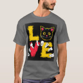 Catlover T-Shirt (Vorderseite)