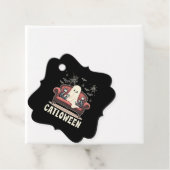 Catloween Ghost Halloween Geschenkanhänger (Beispiel)