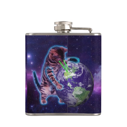 Catmageddon Flachmann (Rückseite)