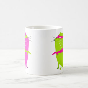 Catman Grün Kaffeetasse