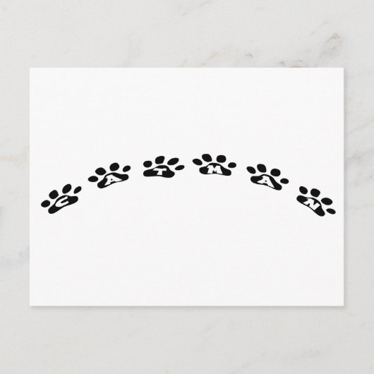 Catman Postkarte (Vorderseite)