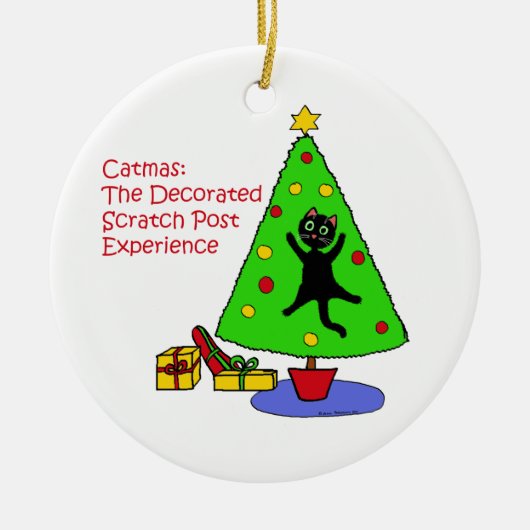 Catmas Erfahrung Keramik Ornament (Vorne)
