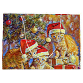 Catmassenbaum Große Geschenktüte (Rückseite)