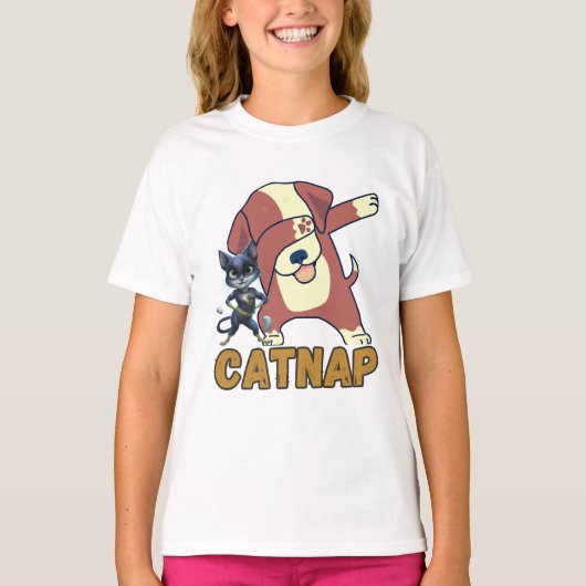 Catnap Lover und Dogday Lover T-Shirt (Vorderseite)