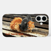 Catnap-Süssen Case-Mate iPhone Hülle (Rückseite (Horizontal))