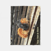 Catnap-Süssen Fleecedecke (Vorderseite)