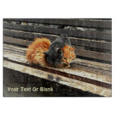 Catnap-Süssen Schneidebrett (Vorderseite)