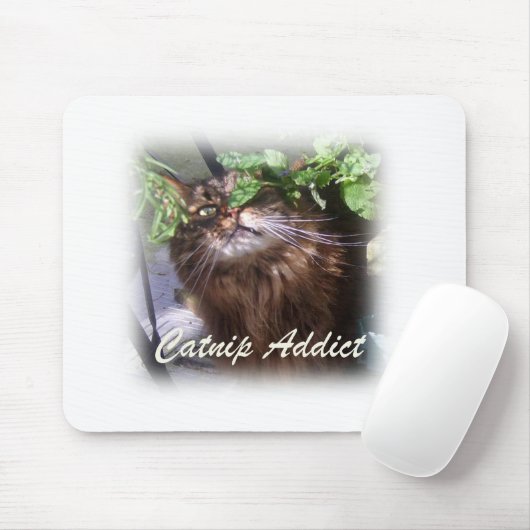 catnip addict mousepad (Mit Mouse)