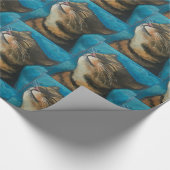 Catnip Cat Geschenkpapier (Ecke)