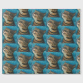 Catnip Cat Geschenkpapier (Flach)