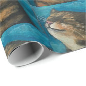 Catnip Cat Geschenkpapier (Rolleneckpunkt)