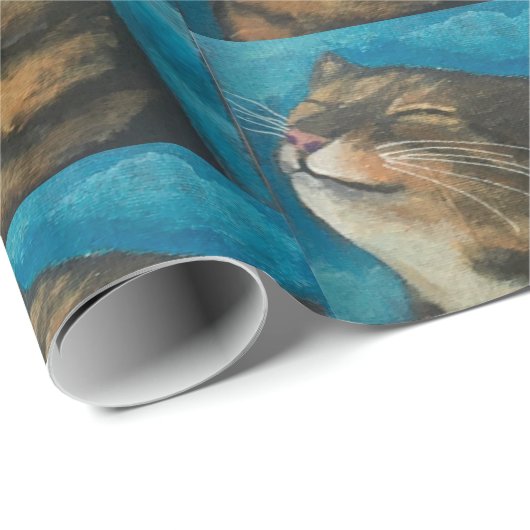 Catnip Cat Geschenkpapier (Rolleneckpunkt)