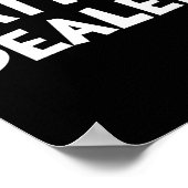 Catnip Er Funny Cat Poster (Ecke)