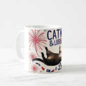 Catnip & Liberty - Fun Cat Tasse (Vorderseite Links)