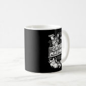 Catnip Madness Cute Kitten Funny Cat Pet Humor Kaffeetasse (VorderseiteRechts)