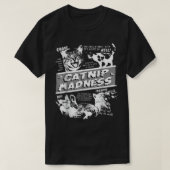 Catnip Madness Niedlich Kitten Funny Cat Pet Spaß  T-Shirt (Design vorne)