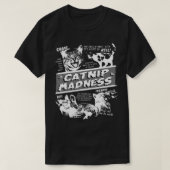 Catnip Madness Niedlich Kitten Funny Cat Pet Spaß T-Shirt (Design vorne)