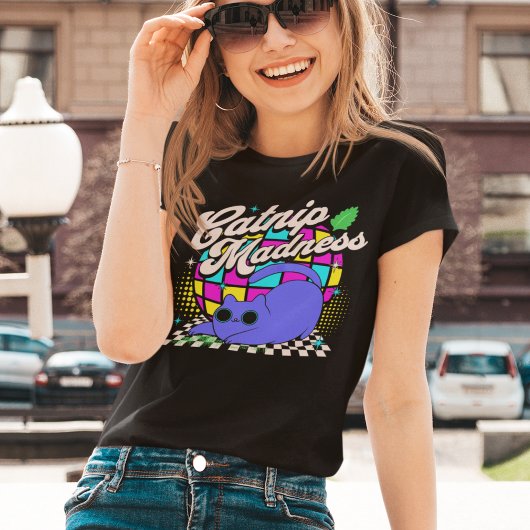 Catnip Madness Psychedelic Disco T-Shirt