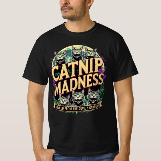 Catnip Madness T-Shirt (Vorderseite)