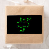 Catnip Nepetalacton Molekulare chemische Formel (Insitu)