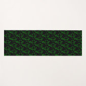 Catnip Nepetalacton Molekulare chemische Formel Yogamatte (Vorderseite (Horizontal))