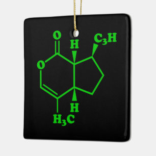Catnip Nepetalactone Molecular Chemical Formula Keramikornament