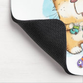 Catnipped Kitty Mousepad (Ecke)