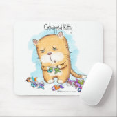 Catnipped Kitty Mousepad (Mit Mouse)