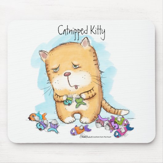 Catnipped Kitty Mousepad (Vorne)