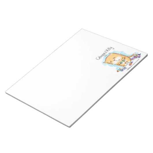 Catnipped Kitty Notizblock (angewinkelt)