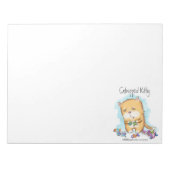 Catnipped Kitty Notizblock (Vorderseite)