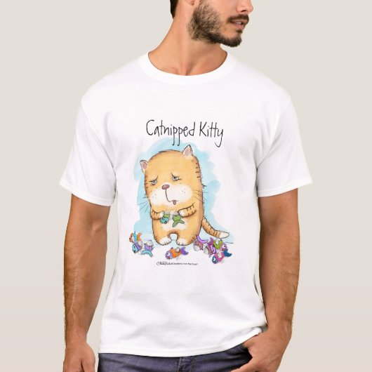 Catnipped Kitty T-Shirt (Vorderseite)