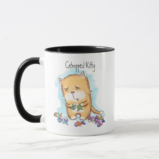 Catnipped Kitty Tasse (Links)