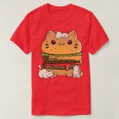 Catnivore Diet Funny Cat Red by Tobe Fonseca T-Shirt (Design vorne)