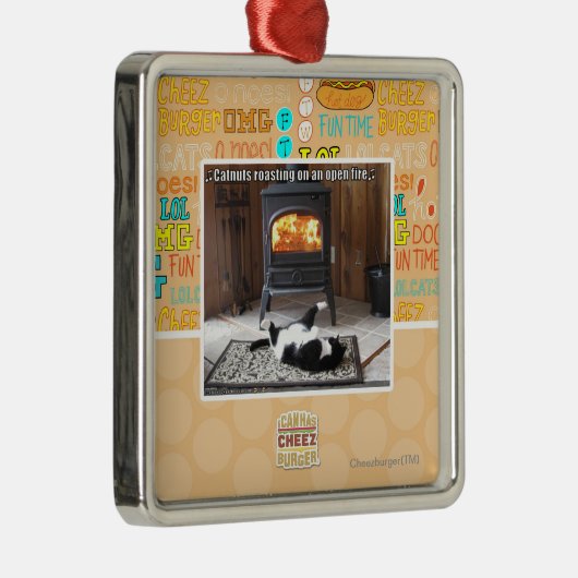 Catnuts Röstung Ornament Aus Metall (Rechts)