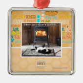 Catnuts Röstung Ornament Aus Metall (Vorne)