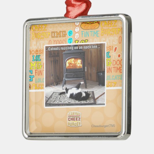 Catnuts Röstung Ornament Aus Metall (Links)