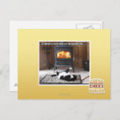 Catnuts Röstung Postkarte (Vorne/Hinten)