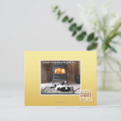 Catnuts Röstung Postkarte (Stehend Vorderseite)