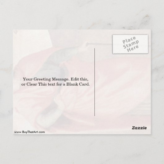 Cato By Pietro Perugino Postkarte (Rückseite)